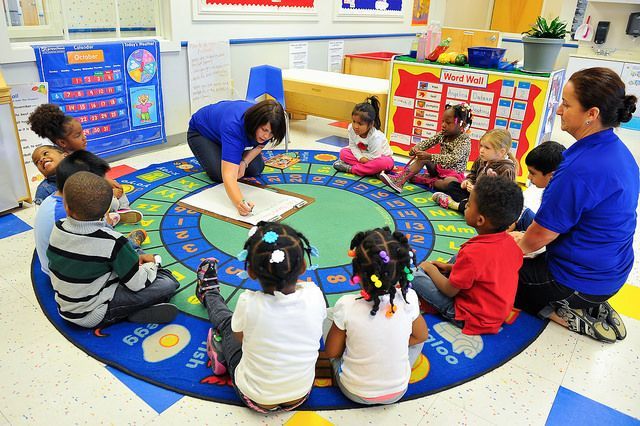 discussione in classe con il circle time